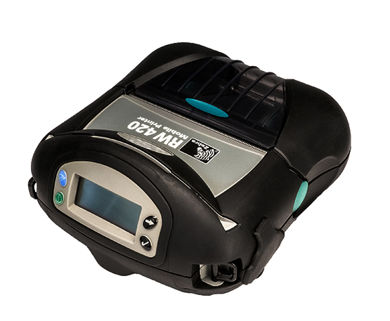 Zebra RW420 4” Label Receipt Bluetooth BT Thermal Printer R4A-0UBA000E-00 