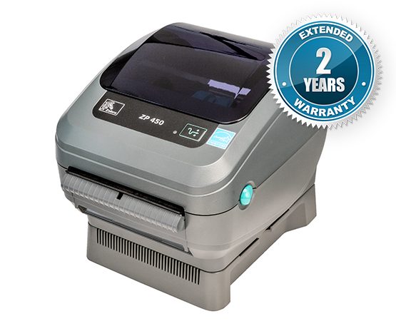 Zebra ZP-450 Thermal Label Printer ZP450 + & Manual (Sale)