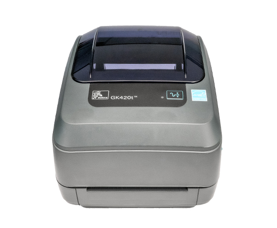 Decode meditativ nyt år Zebra GK-420T Thermal Label Printer GK420T + Driver & Manual