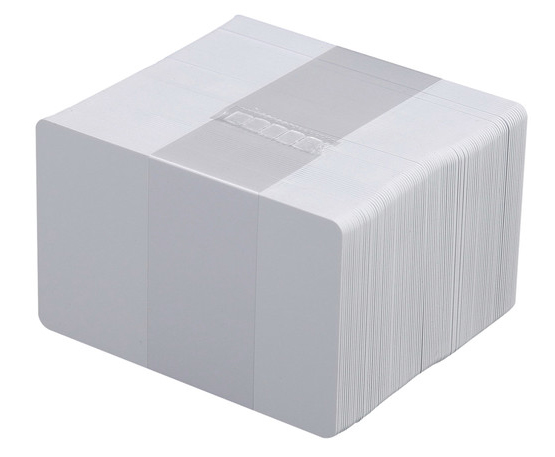 New 100 Pcs/Lot Blank PVC Plastic Photo ID White Credit Card 30Mil CR80